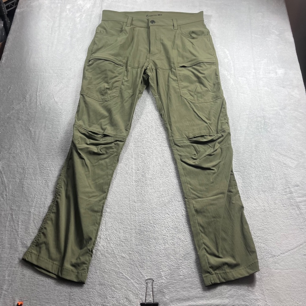 Origin USA GTFO Stretch Woven Mountain Pants Mens 36 Green Tactical Hiking USA